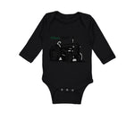 Long Sleeve Bodysuit Baby Oliver Tractors Funny Humor Boy & Girl Clothes Cotton