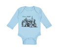 Long Sleeve Bodysuit Baby Oliver Tractors Funny Humor Boy & Girl Clothes Cotton