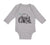 Long Sleeve Bodysuit Baby Oliver Tractors Funny Humor Boy & Girl Clothes Cotton