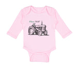 Long Sleeve Bodysuit Baby Oliver Tractors Funny Humor Boy & Girl Clothes Cotton