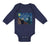 Long Sleeve Bodysuit Baby Starry Night Vincent Van Gogh Funny Humor Cotton