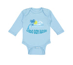 Long Sleeve Bodysuit Baby Cabo San Lucas Sunset Ocean Sea Life Cotton - Cute Rascals