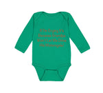 Long Sleeve Bodysuit Baby Grandpa Won'T Let Motorcycle Grandfather Cotton - Cute Rascals