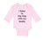 Long Sleeve Bodysuit Baby Listen Hip Hop My Daddy Dad Father's Funny Cotton