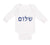 Long Sleeve Bodysuit Baby Shalom Style A Jewish Boy & Girl Clothes Cotton