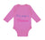 Long Sleeve Bodysuit Baby Keep Calm I'M Papi's Princess Boy & Girl Clothes