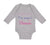 Long Sleeve Bodysuit Baby Keep Calm I'M Papi's Princess Boy & Girl Clothes