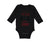 Long Sleeve Bodysuit Baby Born to Disc Golf with My Dad Father's Day Cotton - Cute Rascals