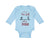 Long Sleeve Bodysuit Baby Born to Disc Golf with My Dad Father's Day Cotton - Cute Rascals