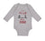 Long Sleeve Bodysuit Baby Born to Disc Golf with My Dad Father's Day Cotton - Cute Rascals