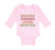 Long Sleeve Bodysuit Baby Wanted Chosen Loved Adopted Funny Humor Cotton