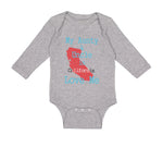 Long Sleeve Bodysuit Baby My Aunt Uncle in California Love Me Boy & Girl Clothes