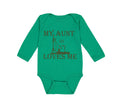 Long Sleeve Bodysuit Baby My Aunt in Ny Loves Me Boy & Girl Clothes Cotton