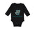 Long Sleeve Bodysuit Baby I Love Mommy Cute Mom Mothers Day Boy & Girl Clothes