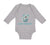 Long Sleeve Bodysuit Baby I Love Mommy Cute Mom Mothers Day Boy & Girl Clothes