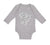 Long Sleeve Bodysuit Baby Let The Wild Rumpus Start Funny Humor Style B Cotton