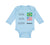 Long Sleeve Bodysuit Baby 50% Brazilian American 100% Perfect #2 Cotton - Cute Rascals