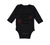 Long Sleeve Bodysuit Baby Grandpa Sends Me Kisses Heaven Grandfather Cotton - Cute Rascals