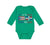 Long Sleeve Bodysuit Baby Proud to Be Puerto Rican & Dominican Cotton