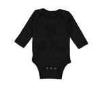 Long Sleeve Bodysuit Baby Keep Calm It's My First Cinco De Mayo Cotton