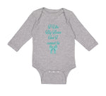 Long Sleeve Bodysuit Baby I like Big Bows and I Cannot Lie Funny Humor Cotton