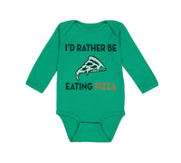 Id Rather Be Eating Pizza Funny Humor