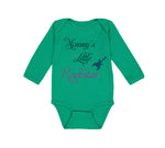 Long Sleeve Bodysuit Baby Mommy's Little Rockstar Mom Mothers Day Cotton