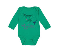 Long Sleeve Bodysuit Baby Mommy's Little Rockstar Mom Mothers Day Cotton