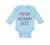 Long Sleeve Bodysuit Baby I Love My Mommy Best Funny Boy & Girl Clothes Cotton