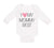 Long Sleeve Bodysuit Baby I Love My Mommy Best Funny Boy & Girl Clothes Cotton