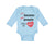 Long Sleeve Bodysuit Baby Because People Fell Love Valentines Style Cotton - Cute Rascals