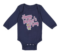 Long Sleeve Bodysuit Baby Happy Mother's Day Boy & Girl Clothes Cotton - Cute Rascals