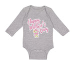 Long Sleeve Bodysuit Baby Happy Mother's Day Boy & Girl Clothes Cotton - Cute Rascals