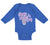 Long Sleeve Bodysuit Baby Happy Mother's Day Boy & Girl Clothes Cotton - Cute Rascals