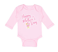 Long Sleeve Bodysuit Baby Happy Mother's Day Boy & Girl Clothes Cotton - Cute Rascals