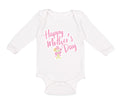 Long Sleeve Bodysuit Baby Happy Mother's Day Boy & Girl Clothes Cotton