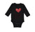 Long Sleeve Bodysuit Baby I Love Sushi Boy & Girl Clothes Cotton