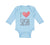 Long Sleeve Bodysuit Baby I Love Sushi Boy & Girl Clothes Cotton