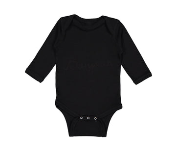 Long Sleeve Bodysuit Baby Bonjour Valentines Love Boy & Girl Clothes Cotton