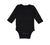 Long Sleeve Bodysuit Baby Bonjour Valentines Love Boy & Girl Clothes Cotton - Cute Rascals