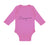 Long Sleeve Bodysuit Baby Bonjour Valentines Love Boy & Girl Clothes Cotton - Cute Rascals
