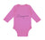 Long Sleeve Bodysuit Baby Bonjour Valentines Love Boy & Girl Clothes Cotton - Cute Rascals