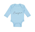 Long Sleeve Bodysuit Baby Bonjour Valentines Love Boy & Girl Clothes Cotton