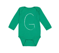 Long Sleeve Bodysuit Baby Capital G School Teacher Boy & Girl Clothes Cotton - Cute Rascals