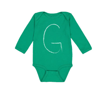 Long Sleeve Bodysuit Baby Capital G School Teacher Boy & Girl Clothes Cotton