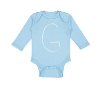 Long Sleeve Bodysuit Baby Capital G School Teacher Boy & Girl Clothes Cotton - Cute Rascals