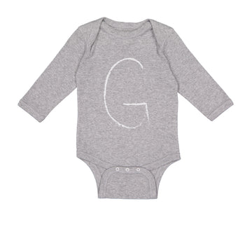 Long Sleeve Bodysuit Baby Capital G School Teacher Boy & Girl Clothes Cotton
