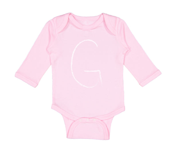 Long Sleeve Bodysuit Baby Capital G School Teacher Boy & Girl Clothes Cotton - Cute Rascals