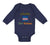 Long Sleeve Bodysuit Baby Adorable Cabo Verdean Cape Verde Boy & Girl Clothes - Cute Rascals