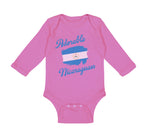 Long Sleeve Bodysuit Baby Adorable Nicaraguan Nicaragua Boy & Girl Clothes - Cute Rascals